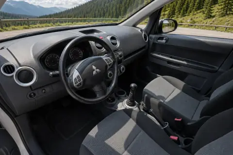 Mitsubishi Colt, Innenraum