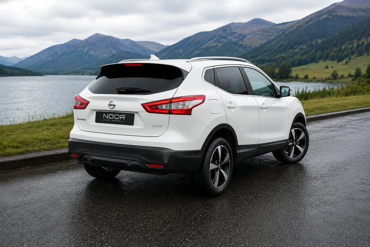 Nissan Qashqai, Heckansicht